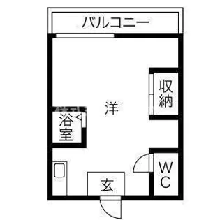 FERRAⅡ番館【4階】の間取り
