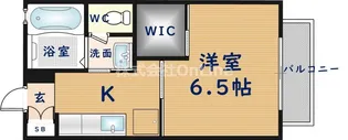 ヴィブレ・メゾンドゥ【2階】の間取り