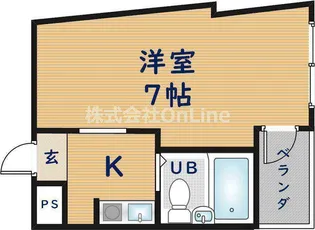 ヴァリーヴィレッジ【4階】の間取り