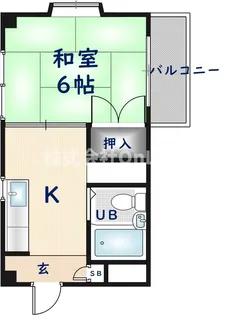 リビーナ東花園【3階】の間取り
