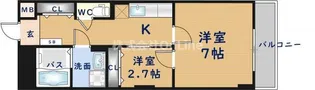 アルム久宝寺【3階】の間取り