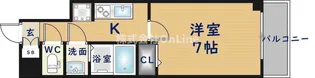 D.Clarest玉造【5階】の間取り