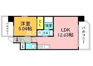 プレジオ森之宮【8階】の間取り