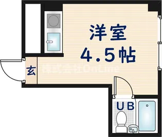 メビウス永和レジデンス【6階】の間取り