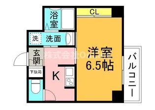 サンシルク阿倍野【2階】の間取り