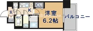 レジュールアッシュ緑橋駅前【6階】の間取り