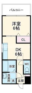 メゾン大和枚岡【3階】の間取り