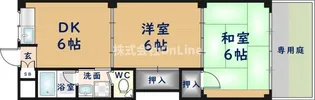 松本マンション【1階】の間取り
