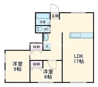 寿マンション【1階】の間取り