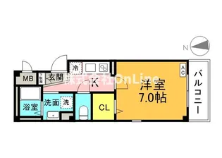 アダージェ小路【2階】の間取り