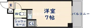 小若江スカイハイツ【4階】の間取り