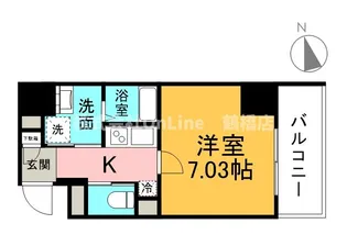 ArtizA森ノ宮D.C.【12階】の間取り