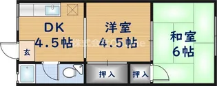 福寿マンション2号館【2階】の間取り