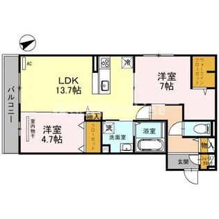 Ark【3階】の間取り