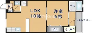 森内マンション【2階】の間取り