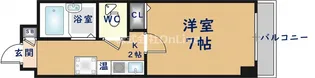 エトワールヴィルーR小阪本町クラッセ【7階】の間取り