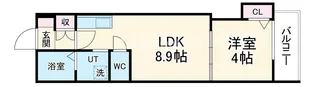F asecia Carmel【3階】の間取り