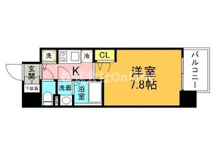 カーサレグラス城東セントラル【7階】の間取り