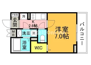 アプローズ【2階】の間取り