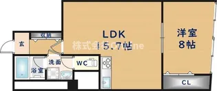 リアライズ住道南【2階】の間取り