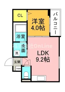 Luce Prima【2階】の間取り