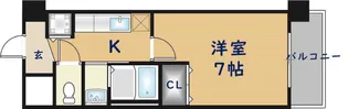 ベルドミール末広五番館【7階】の間取り