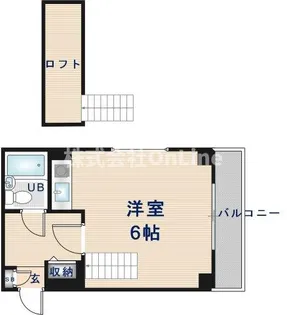 エトワールヴィルーR中小阪【3階】の間取り