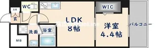 アーバネックス真田山【3階】の間取り