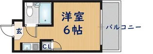 ベルハイム横沼【1階】の間取り