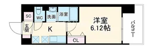 Luxe布施北Ⅲ【12階】の間取り