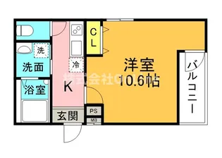 フジパレス城東諏訪ノースⅠ番館【1階】の間取り