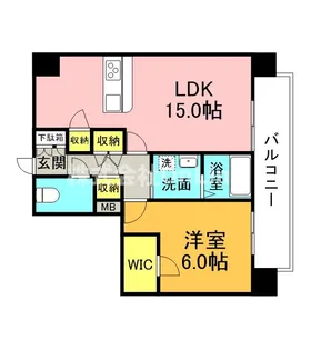 casa felice【9階】の間取り