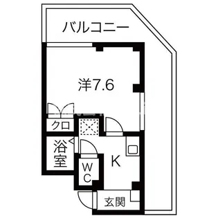 北本町プラザII【3階】の間取り
