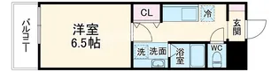 ノブレス小若江【2階】の間取り