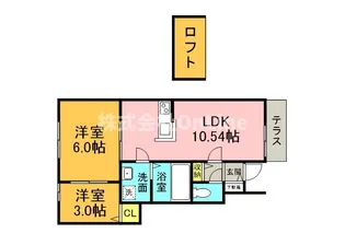カーサミアK【1階】の間取り