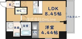プレジオ永和EURO【13階】の間取り