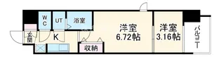 AELL OSAKA EAST【5階】の間取り