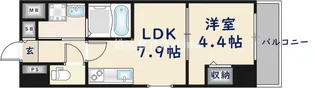 ドムス吉田【8階】の間取り