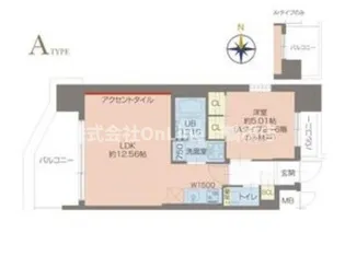 プレジオ玉造【8階】の間取り