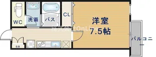 エムフラット衣摺Ⅰ【1階】の間取り