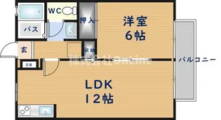 アルコンセルA棟【1階】の間取り
