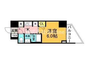 S-RESIDENCE堺筋本町Uno【4階】の間取り