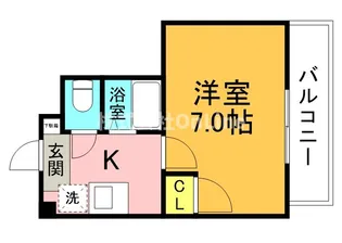 北本町プラザⅡ【3階】の間取り