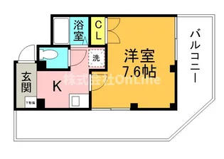 北本町プラザⅡ【3階】の間取り