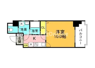 キャナルコート内久宝寺【5階】の間取り