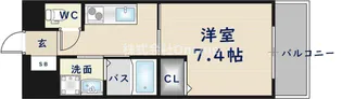 INOVE俊徳町【1階】の間取り