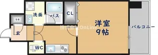 グランシス高井田【8階】の間取り