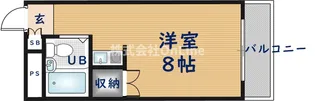 ハイツまき【1階】の間取り