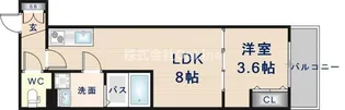 D porta adorable【2階】の間取り