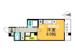 ヴィレッヂ鶴橋【2階】の間取り